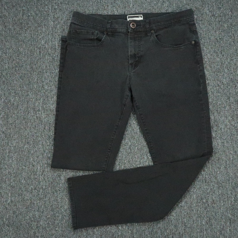 Travis Mathew Jeans Mens 32x30 Black Legacy Featherweight 5 Pocket Straight